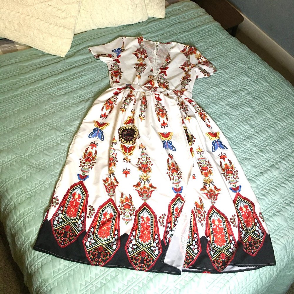 Plus Size Butterfly Dress Sz 2x